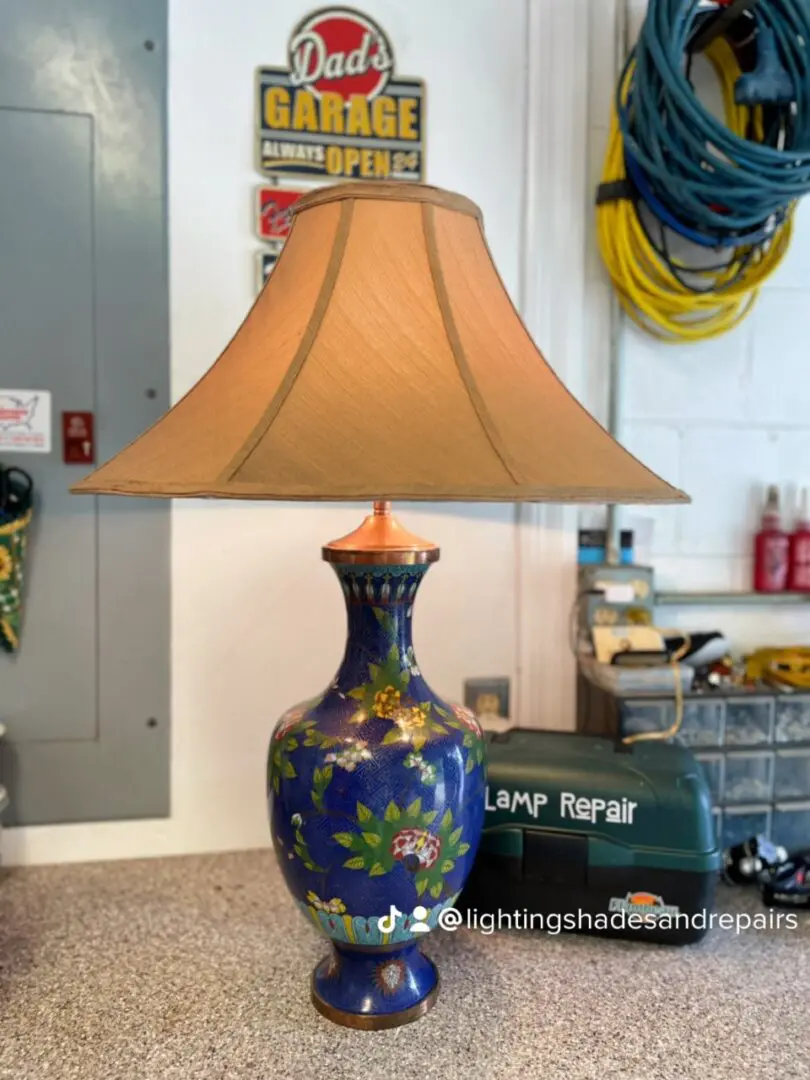 Image of pot lamp