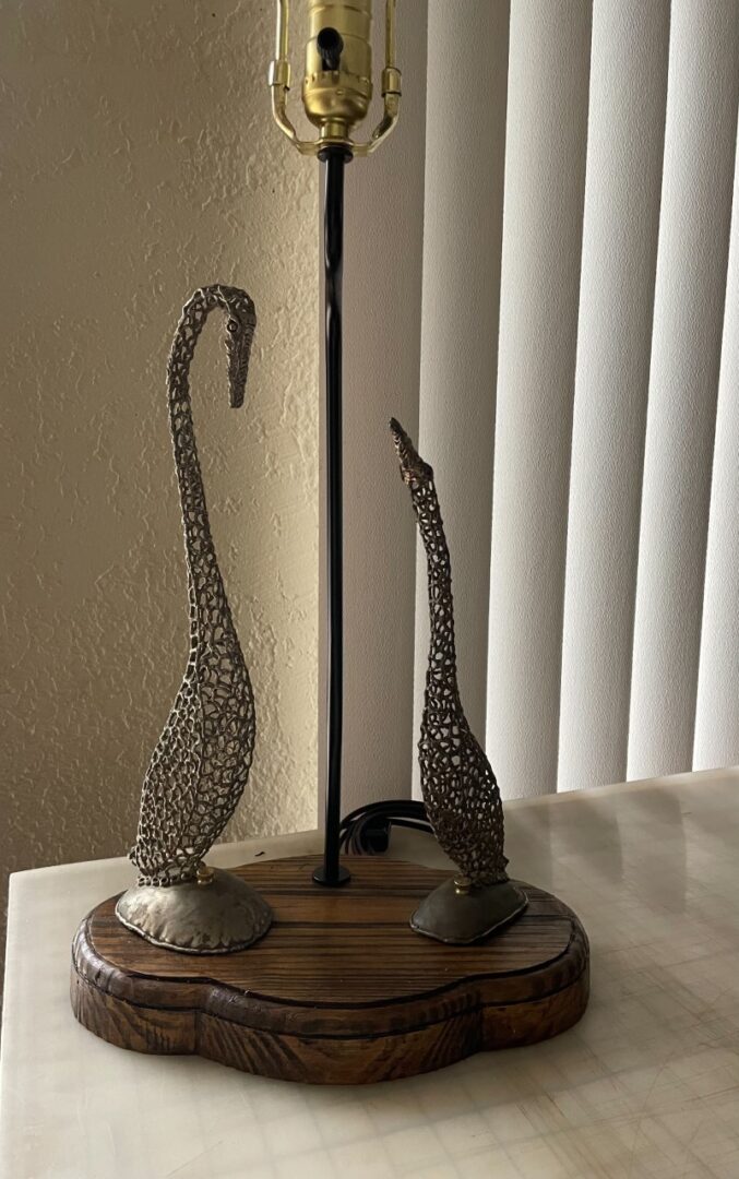 Image of bird lamp